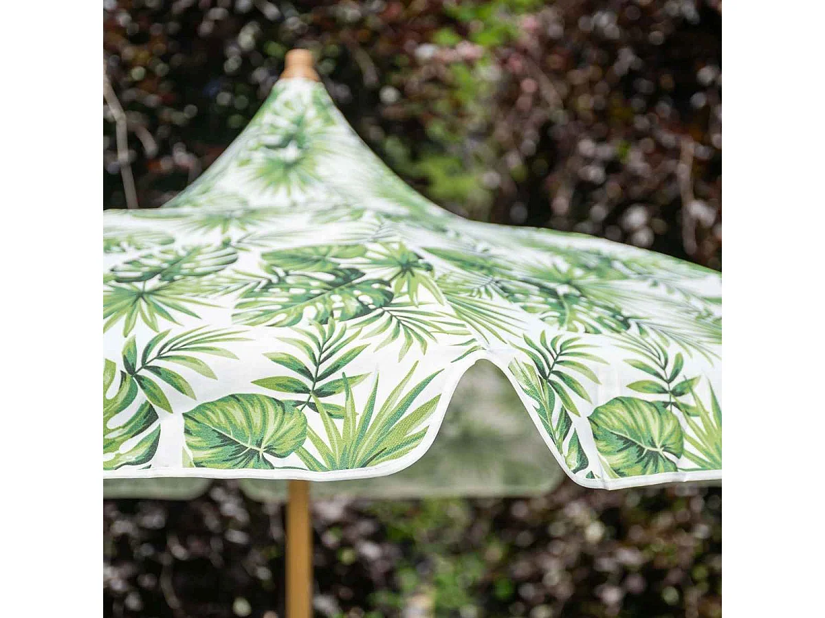 Garden Impressions Aloha stokparasol palm green Ø200 cm