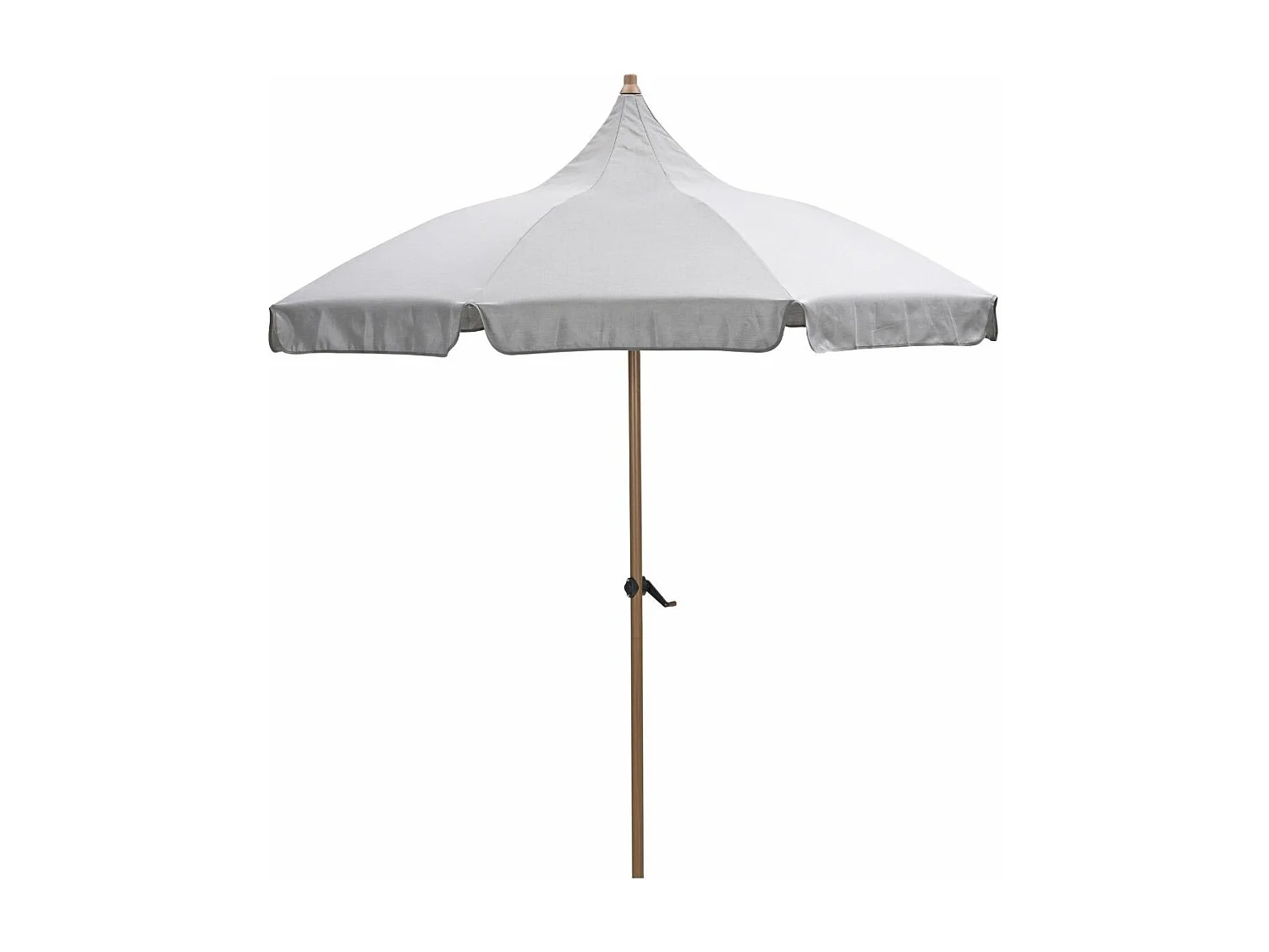 Garden Impressions Aloha stokparasol taupe - Ø200 cm