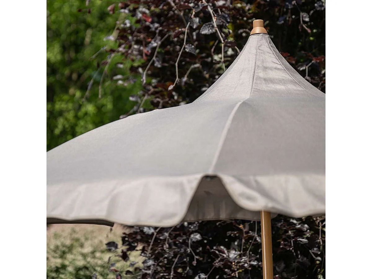 Garden Impressions Aloha stokparasol taupe - Ø200 cm