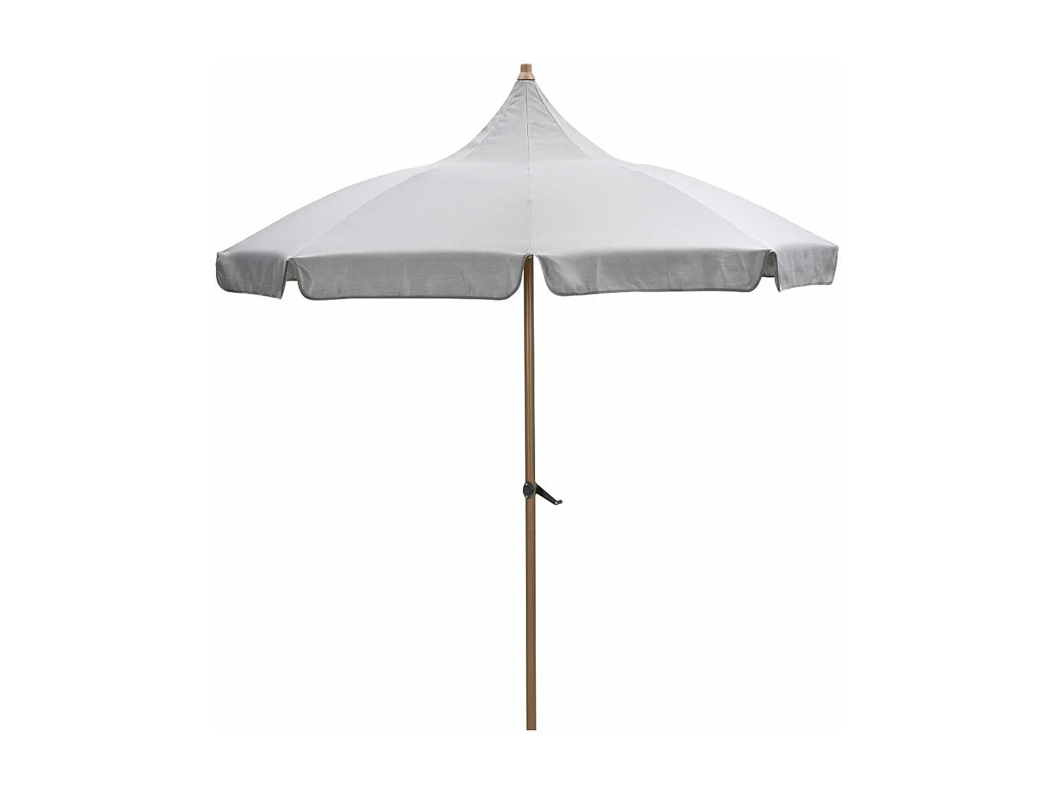 Garden Impressions Aloha stokparasol taupe - Ø200 cm