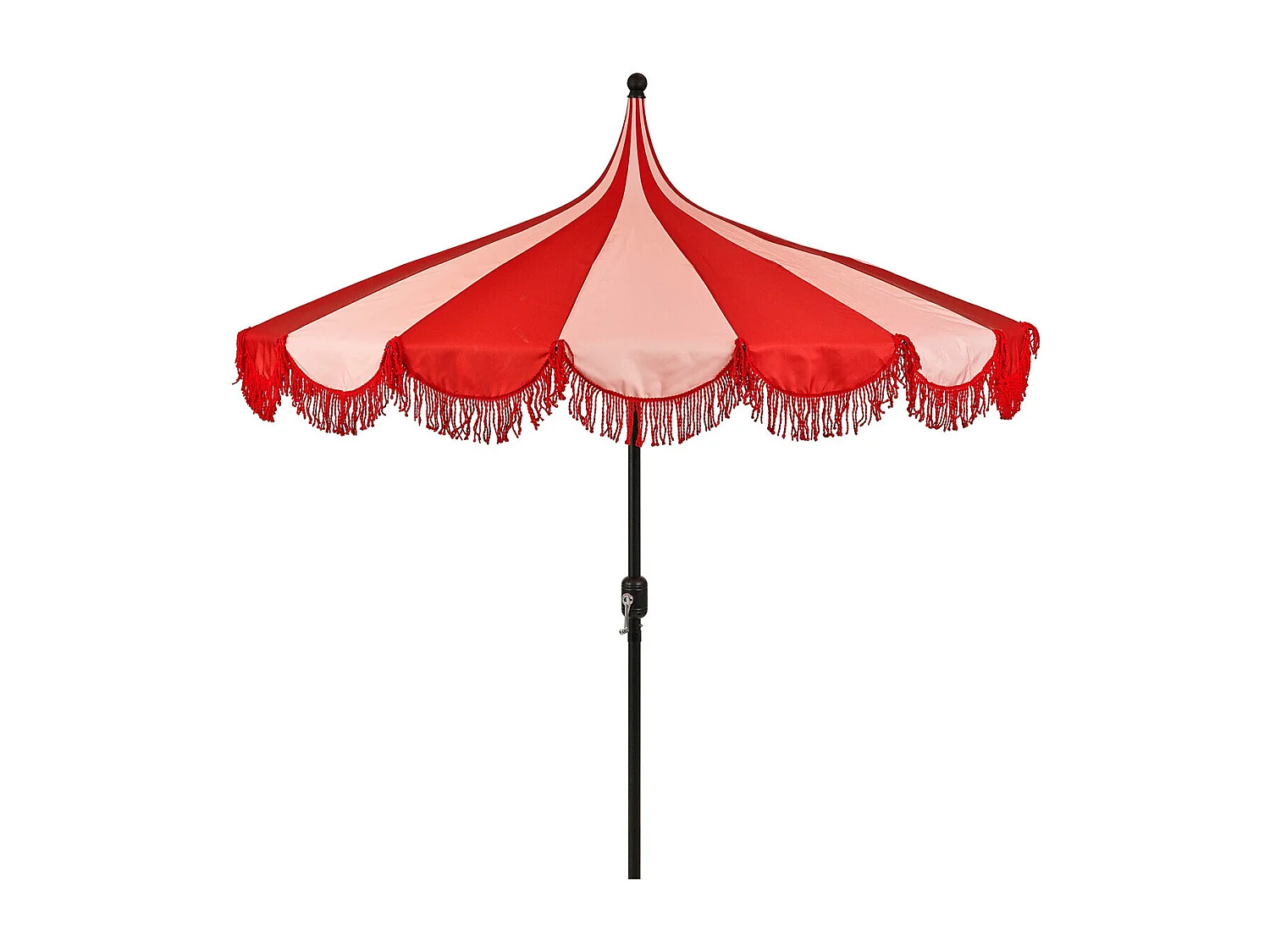 Edelman Kim stokparasol rood - Ø235 x 238 cm