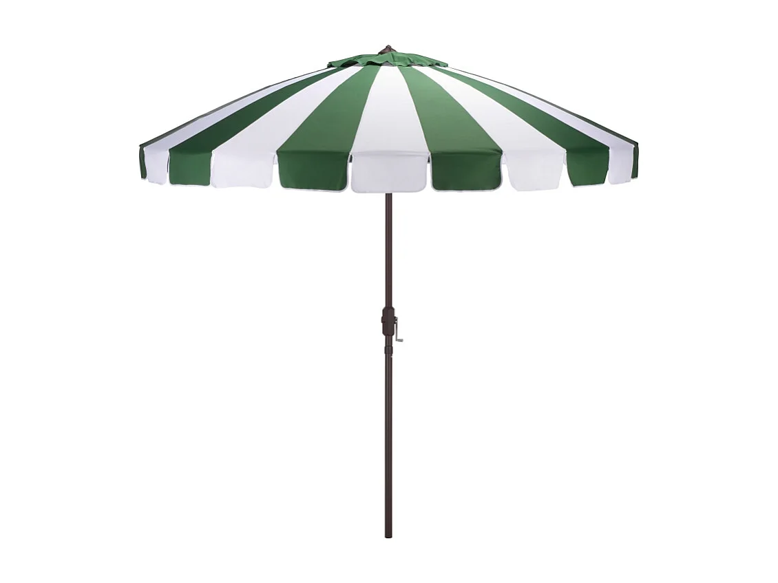 Parasol Vert chasseur/Rayure OPEN: 256 x 256 X 251 CLOSE: 15 x 15 x 251 - Samuel