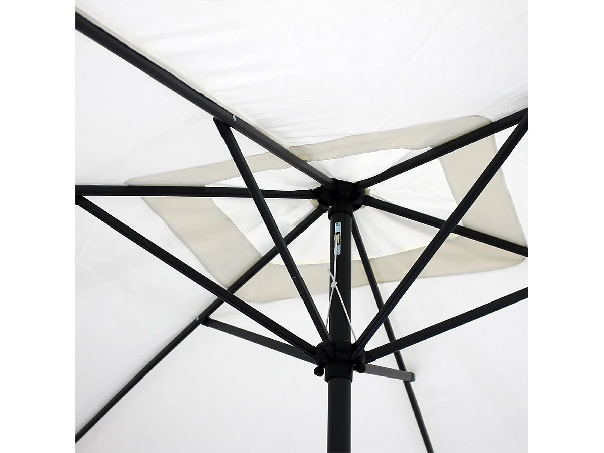 Rechteckiger Gartenschirm 300x200 cm - Ecrù