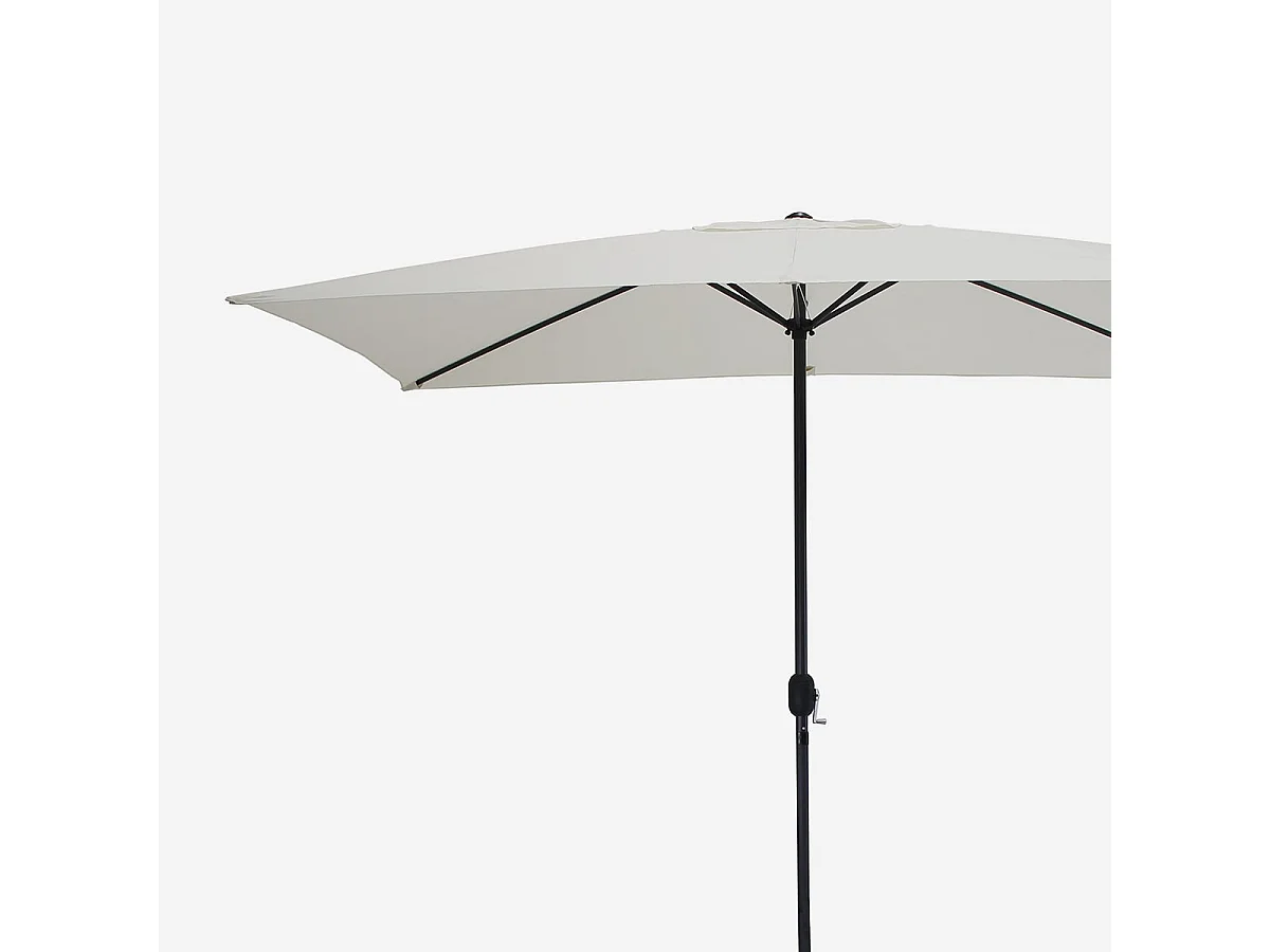 Rechteckiger Gartenschirm 300x200 cm - Ecrù
