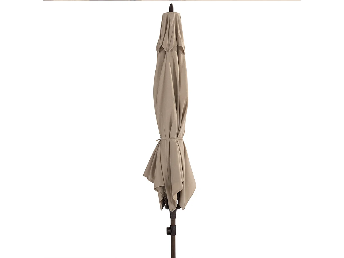 4 Seasons Azzurro stokparasol 200x300 cm beach solefin - Wenge frame