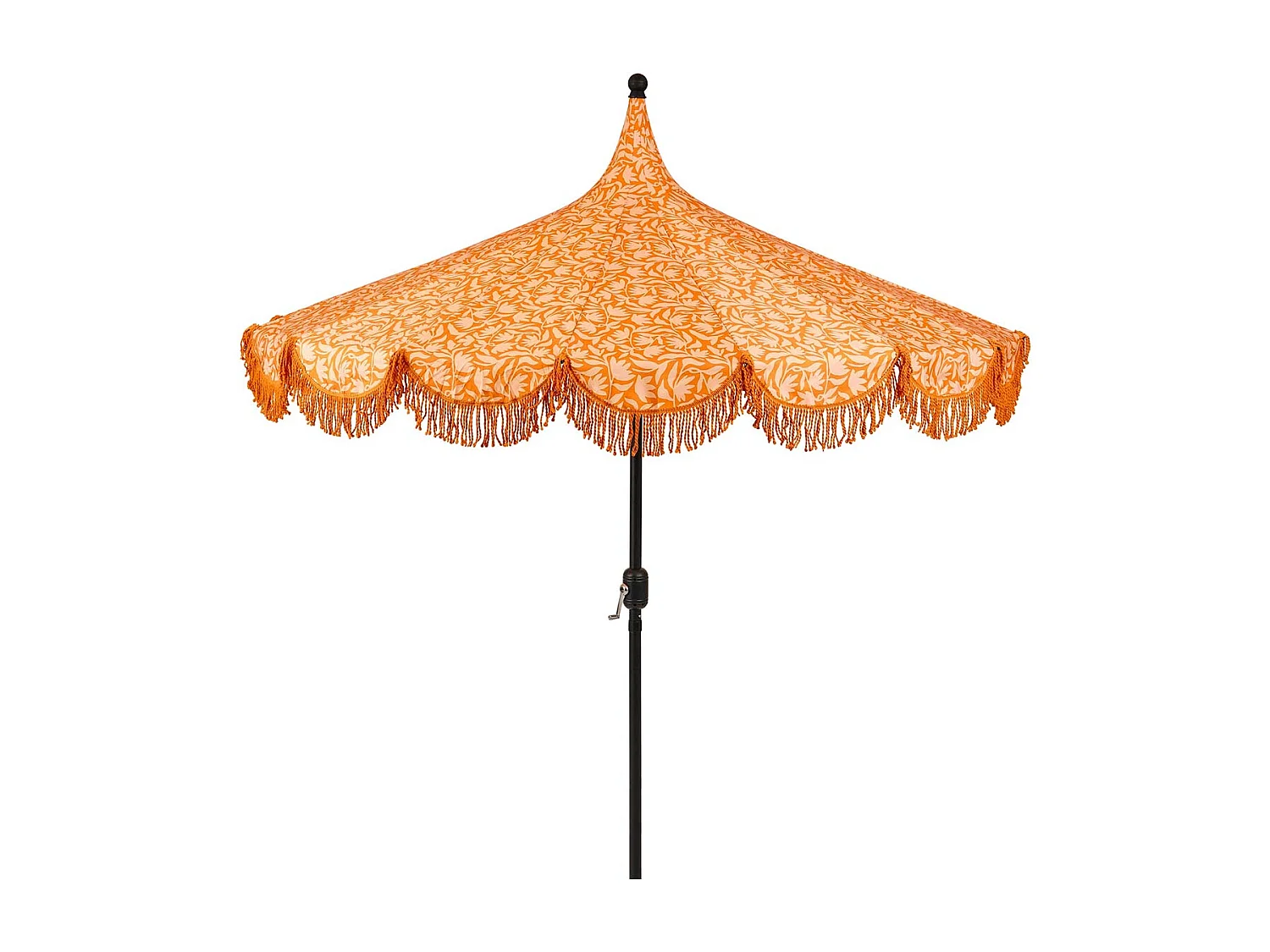 Edelman Kelly stokparasol oranje - Ø235 x 238 cm