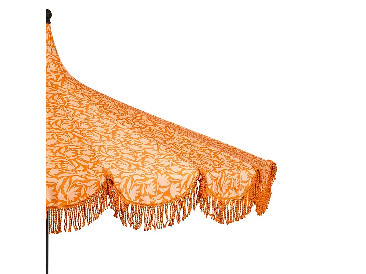 Edelman Kelly stokparasol oranje - Ø235 x 238 cm