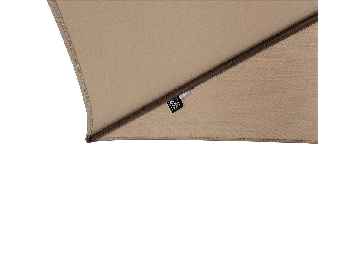 4 Seasons Azzurro stokparasol Ø300 cm beach solefin - Wenge frame
