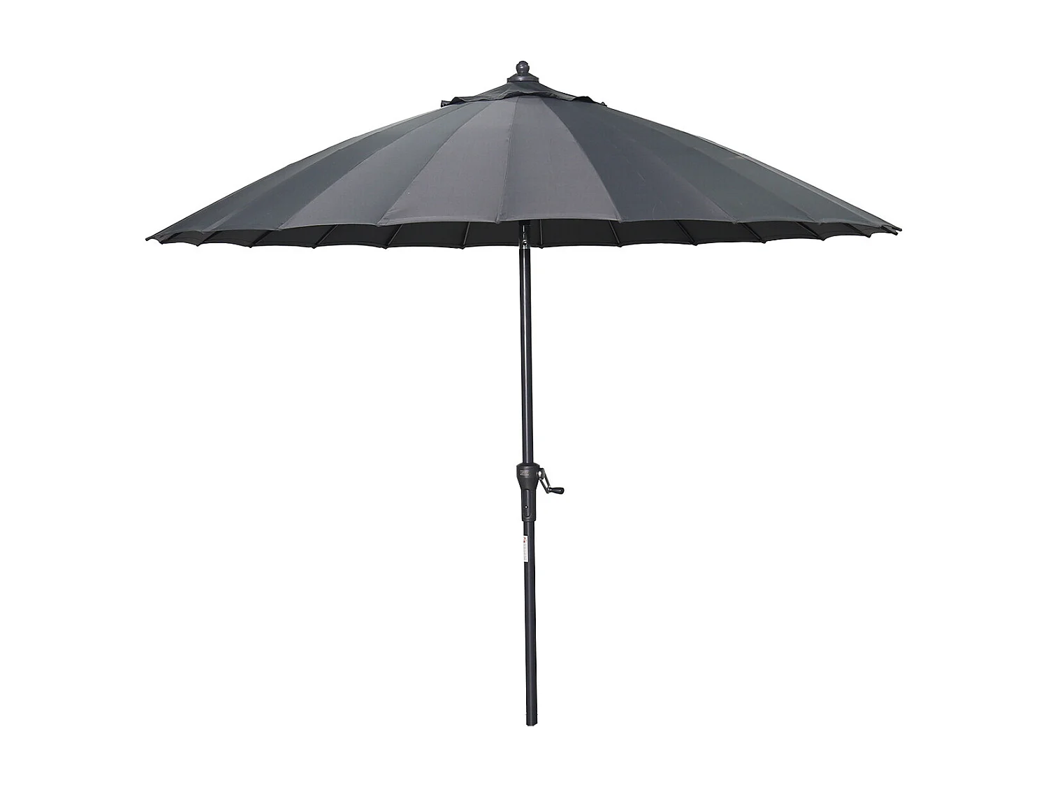 Garden Impressions Parasol Manilla Ø250 cm - donker grijs