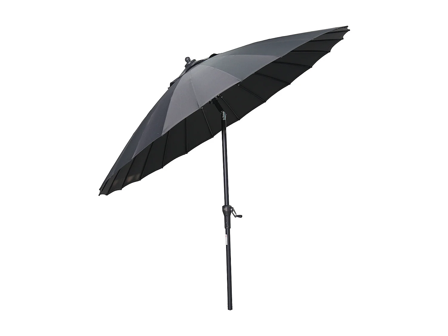 Garden Impressions Parasol Manilla Ø250 cm - donker grijs