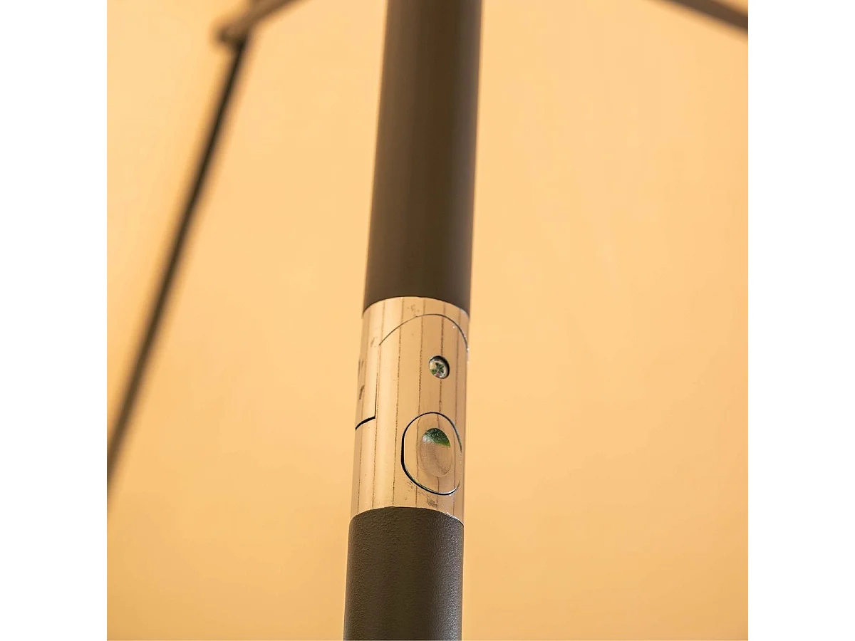 Parasol canne - Garden Impressions - Lotus - Ø300 cm - taupe