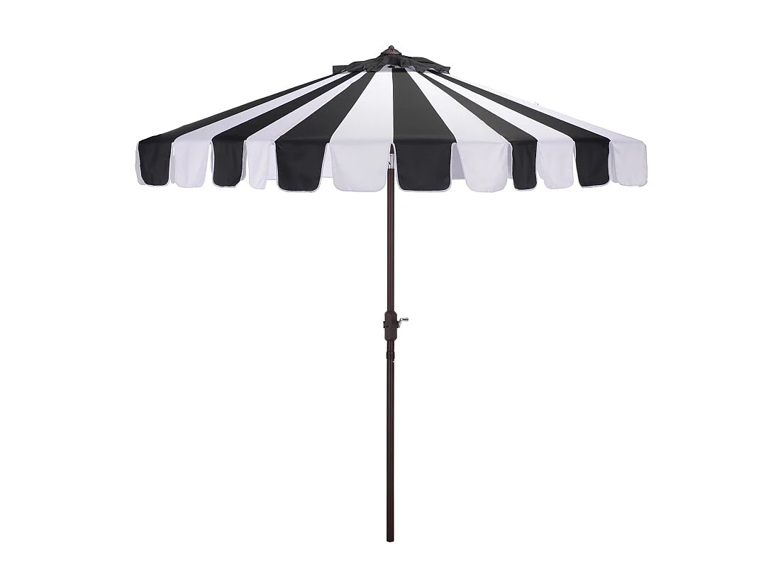 Parasol Noir/Rayure OPEN: 256 x 256 X 251 CLOSE: 15 x 15 x 251 - James