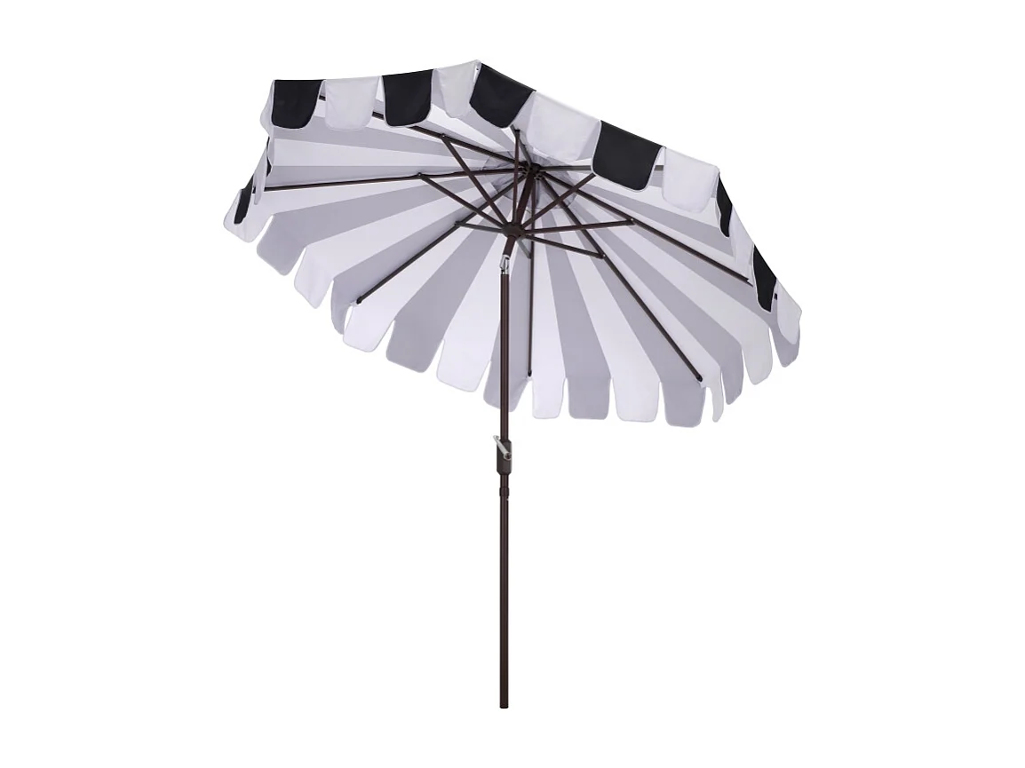 Parasol Noir/Rayure OPEN: 256 x 256 X 251 CLOSE: 15 x 15 x 251 - James