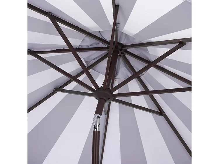 Parasol Noir/Rayure OPEN: 256 x 256 X 251 CLOSE: 15 x 15 x 251 - James