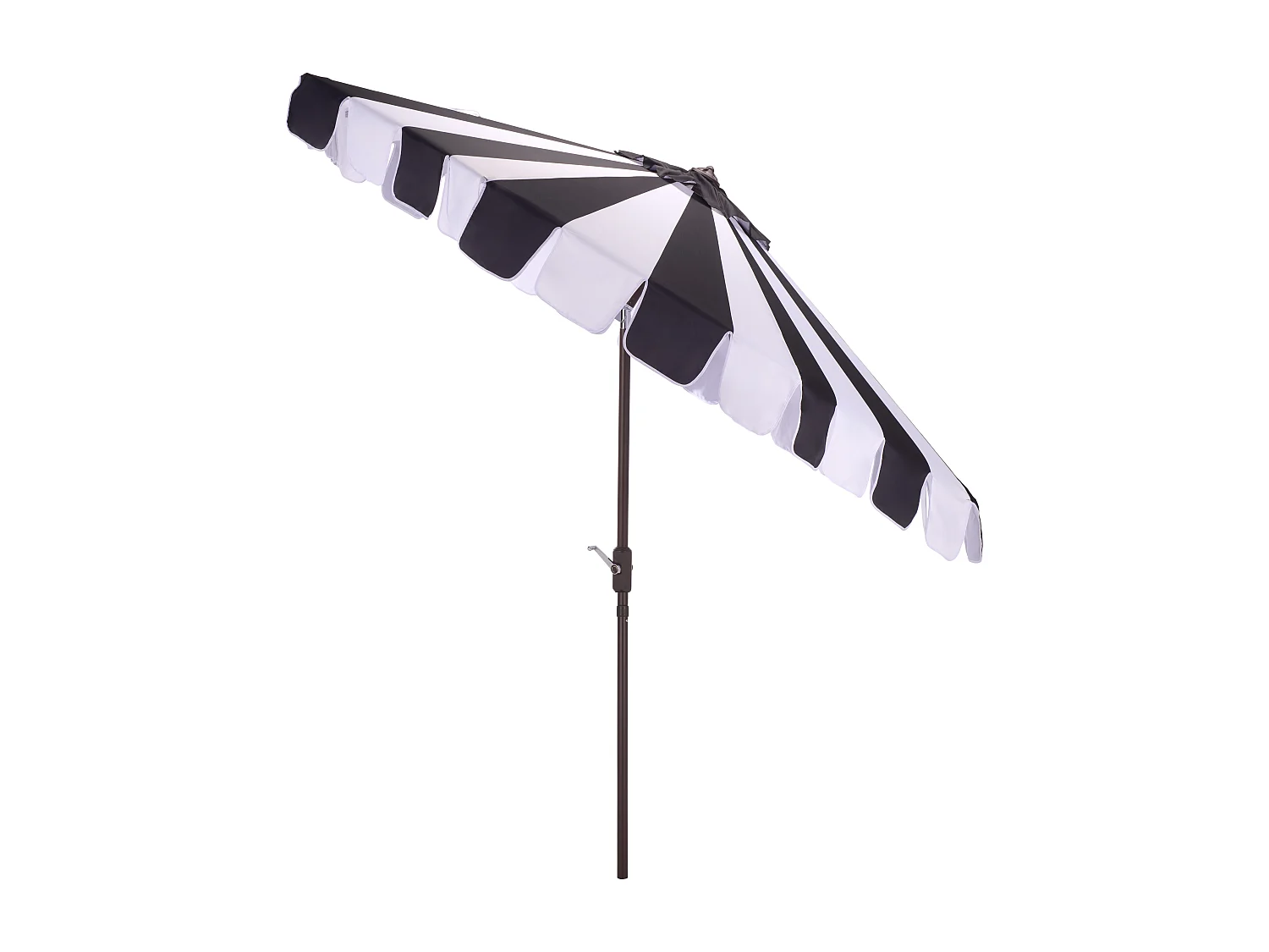 Parasol Noir/Rayure OPEN: 256 x 256 X 251 CLOSE: 15 x 15 x 251 - James