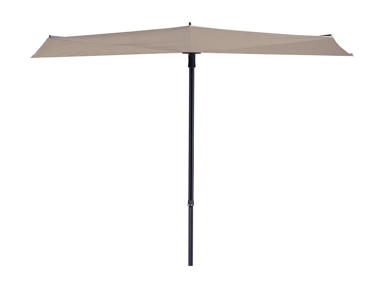 Madison Sun Wave stokparasol 270x150 cm - ecru
