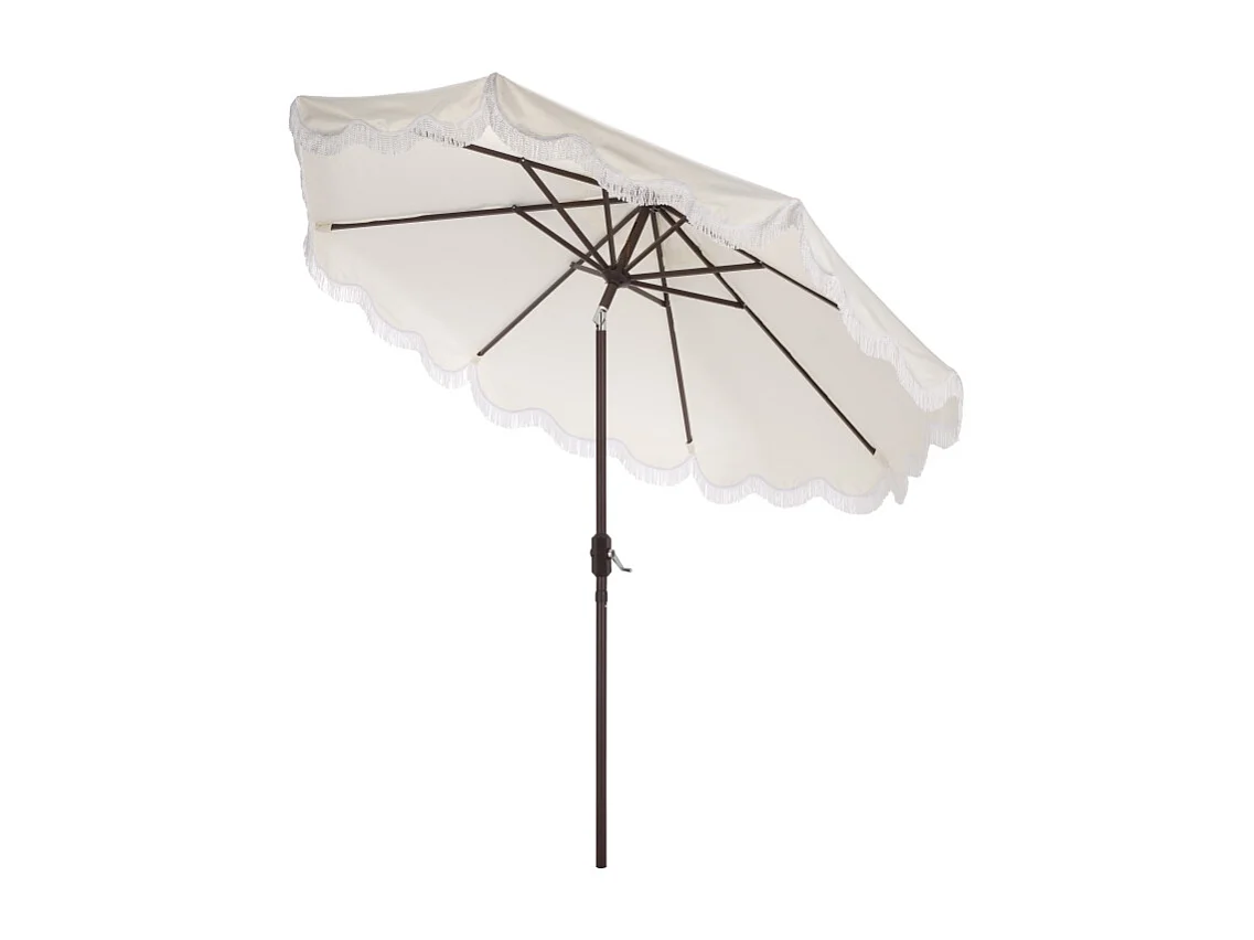 Parasol Ivoire OPEN: 256 x 256 X 251 CLOSE: 15 x 15 x 251 - Henry