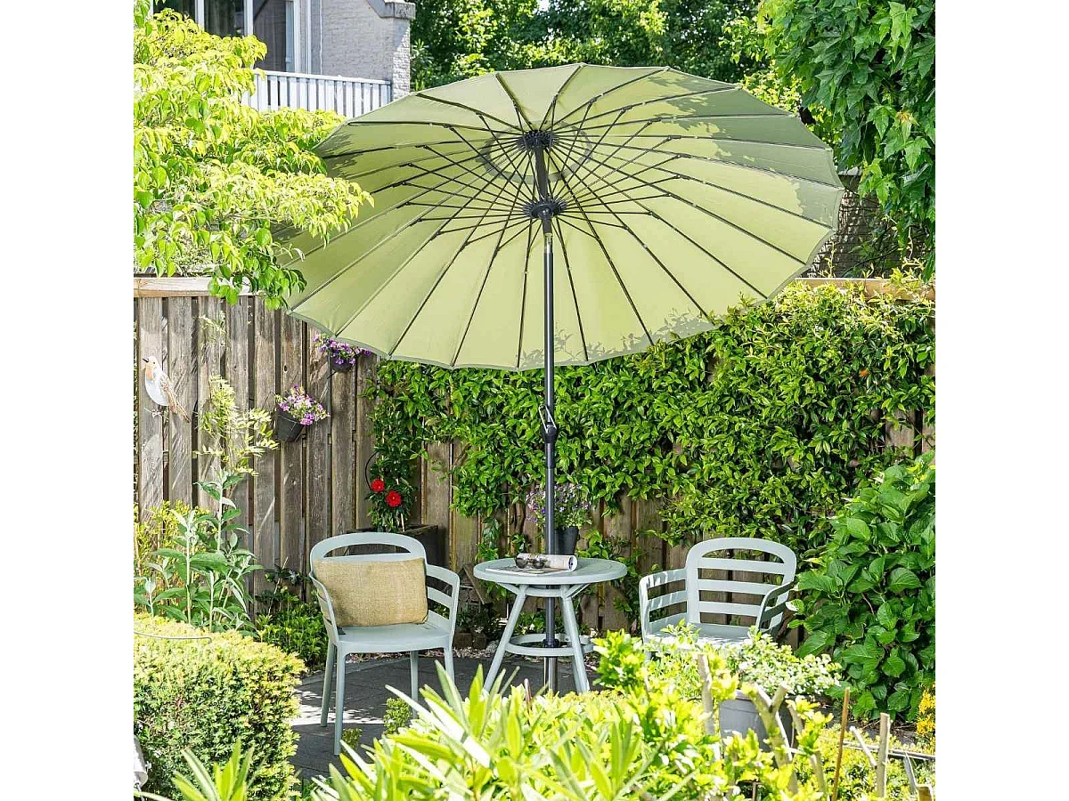 Garden Impressions Parasol Manilla 250 cm - olijf