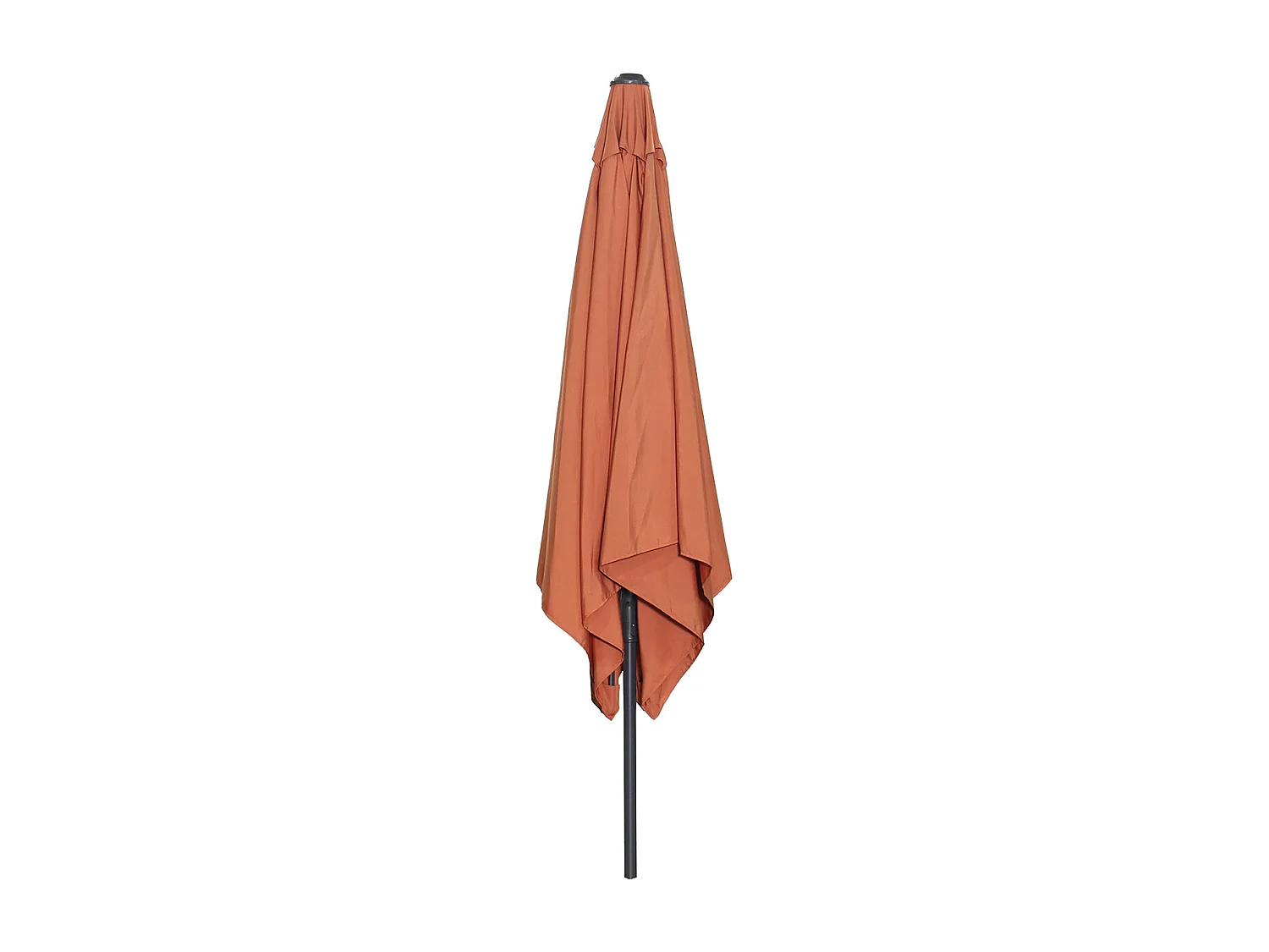 Garden Impressions Lotus stokparasol 250x250 cm - koper incl parasolhoes en 40 kg Eureka parasolvoet