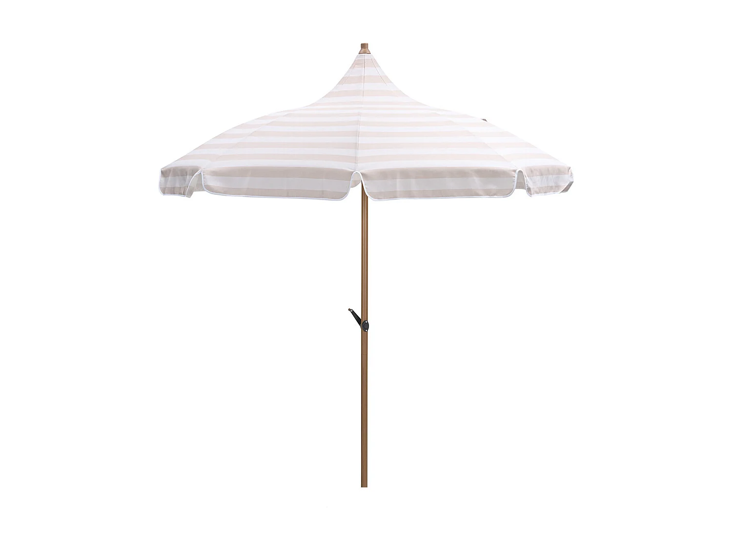 Garden Impressions Aloha stokparasol taupe - ecru Ø200 cm