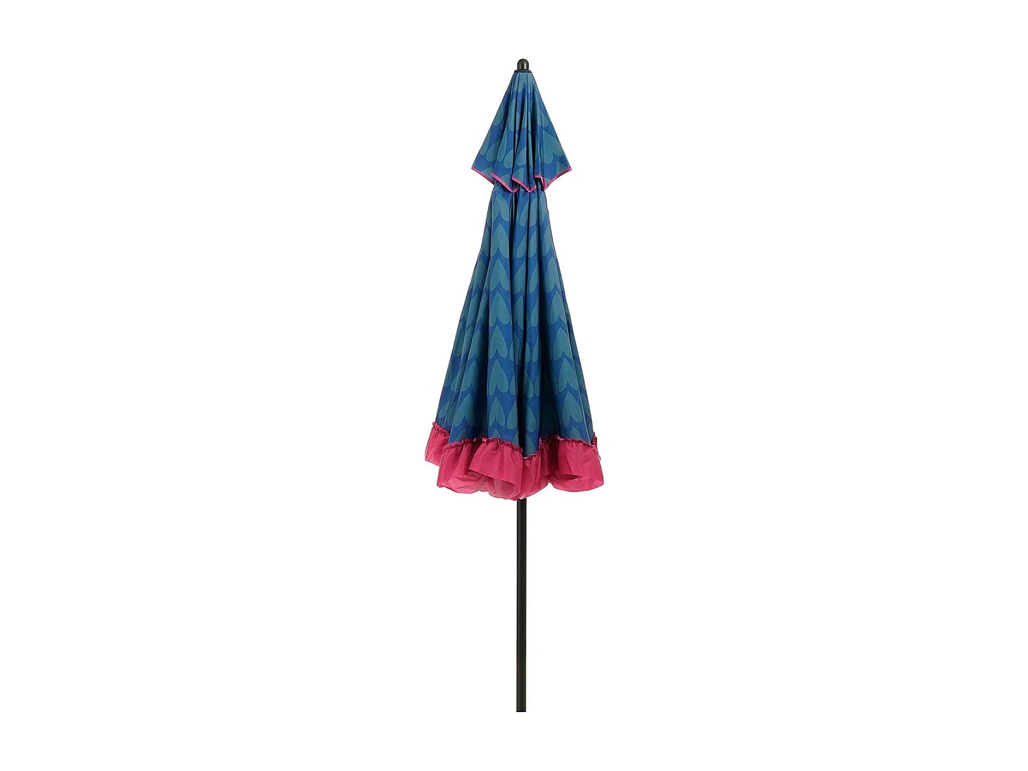 Edelman Mitchell parasol hart blauw - Ø220 x 238 cm