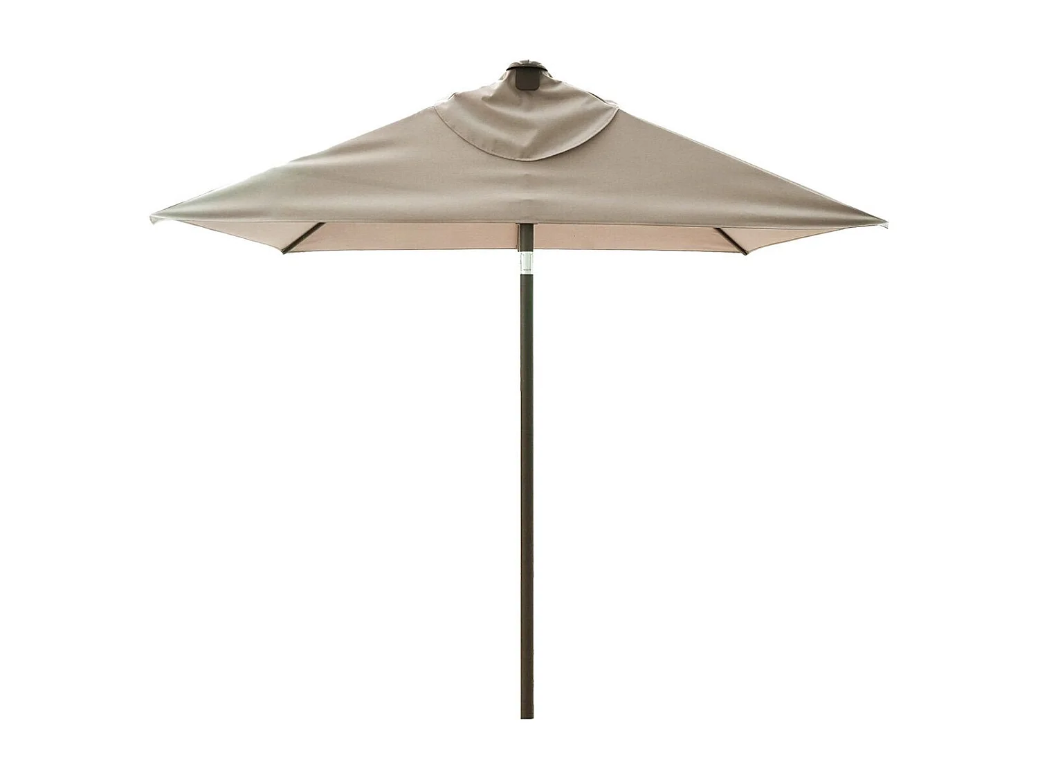 Madison Triangle stokparasol 210x130 cm automatisch - ecru