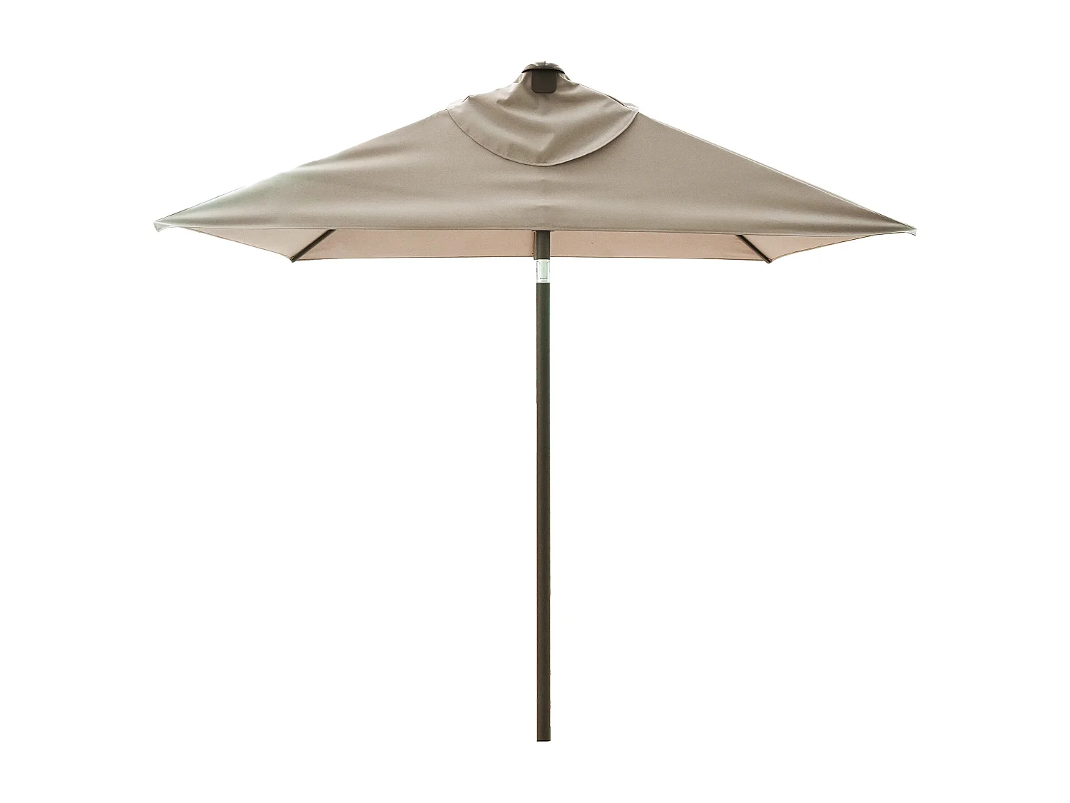 Madison Triangle stokparasol 210x130 cm automatisch - ecru
