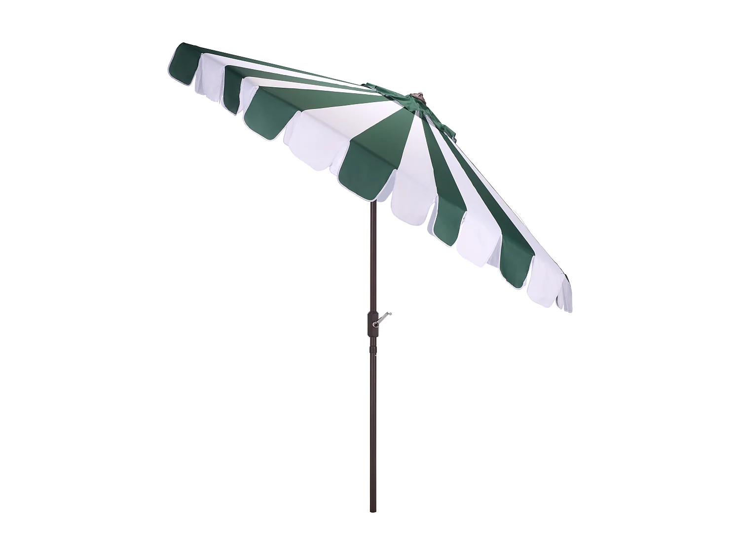 Parasol Vert chasseur/Rayure OPEN: 256 x 256 X 251 CLOSE: 15 x 15 x 251 - James