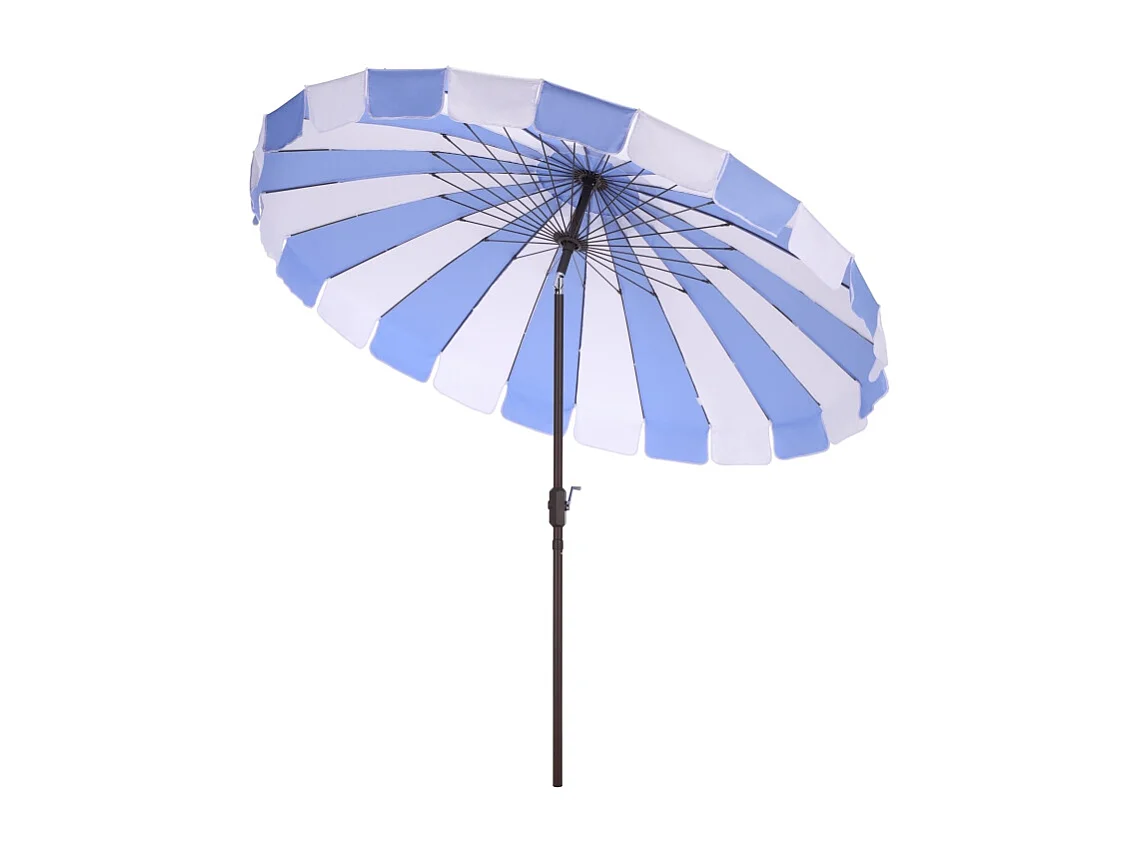 Parasol Rayure bleu bébé OPEN: 256 x 256 X 251 CLOSE: 15 x 15 x 251 - Samuel