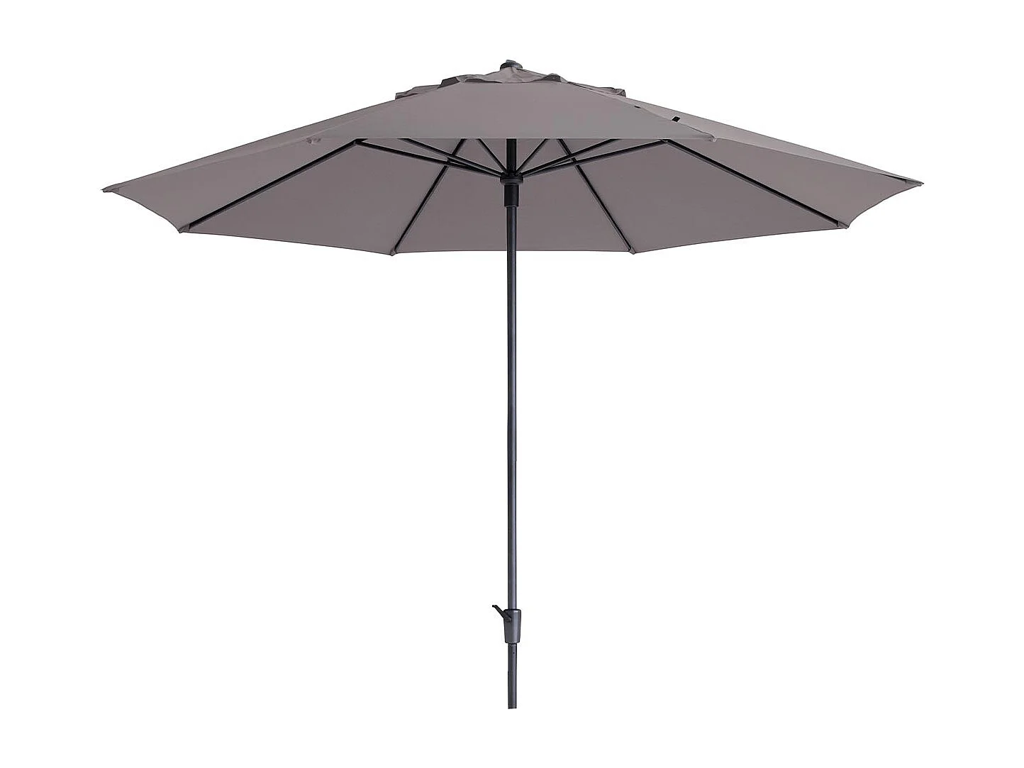 Madison Timor luxe stokparasol Ø400 cm - polyester taupe
