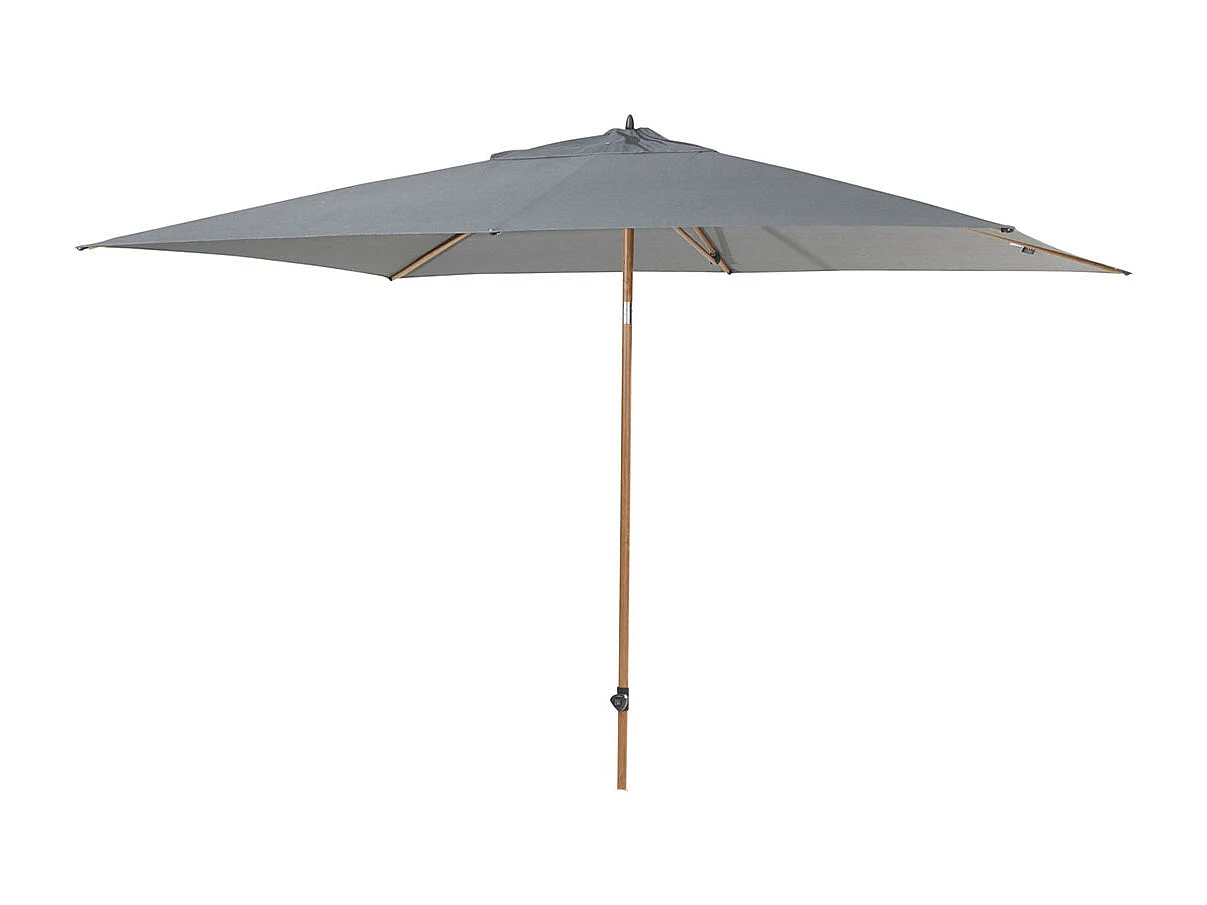 4 Seasons Azzurro parasol 200 x 300 cm antraciet solefin - houtlook frame