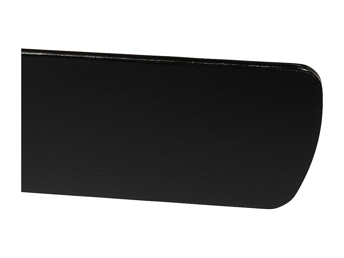 Ventilateur de plafond noir avec interrupteur à tirette 3 lumières - Mistral Vidro