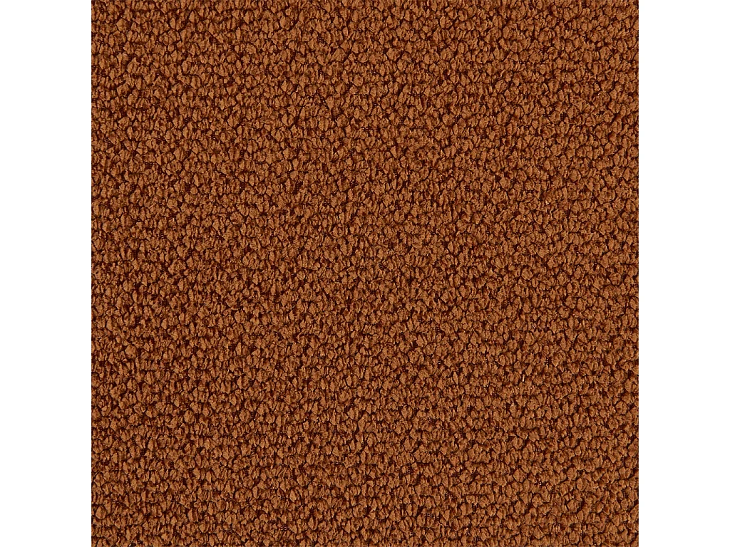 Canapé modulable tissu chenille 4 places terracotta - Movi