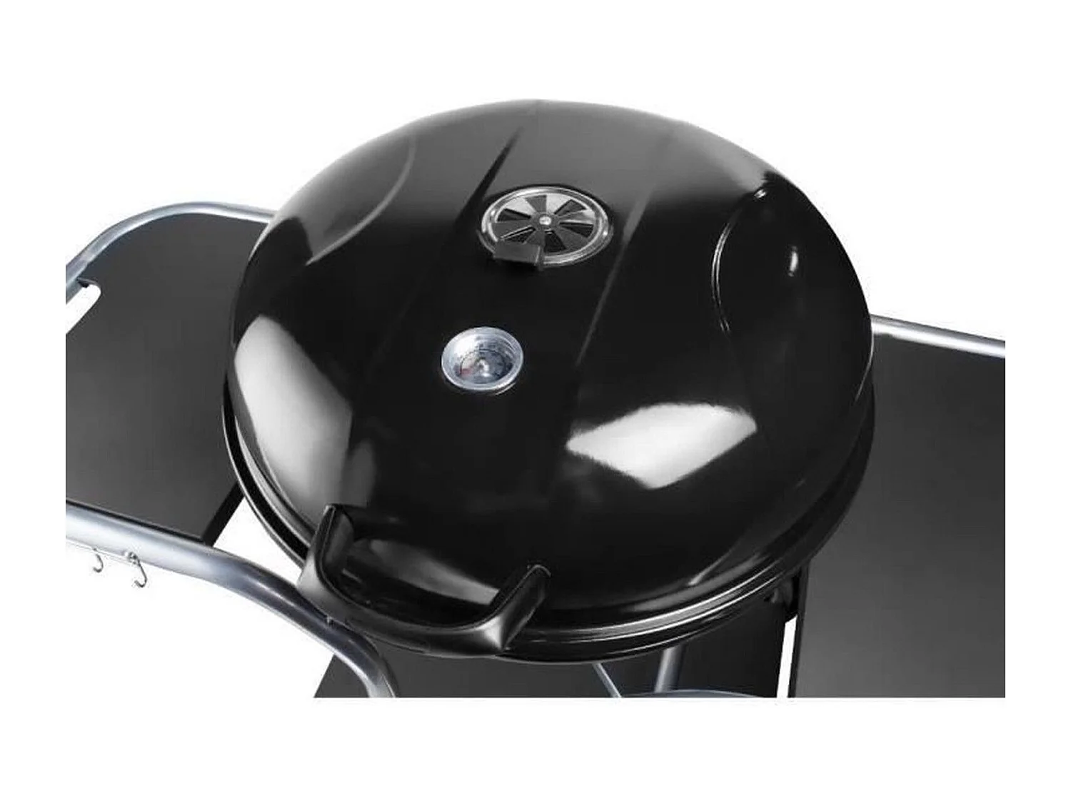 Fieldmann FZG 1014 Houtskool BBQ Grill met Thermometer en Wielen