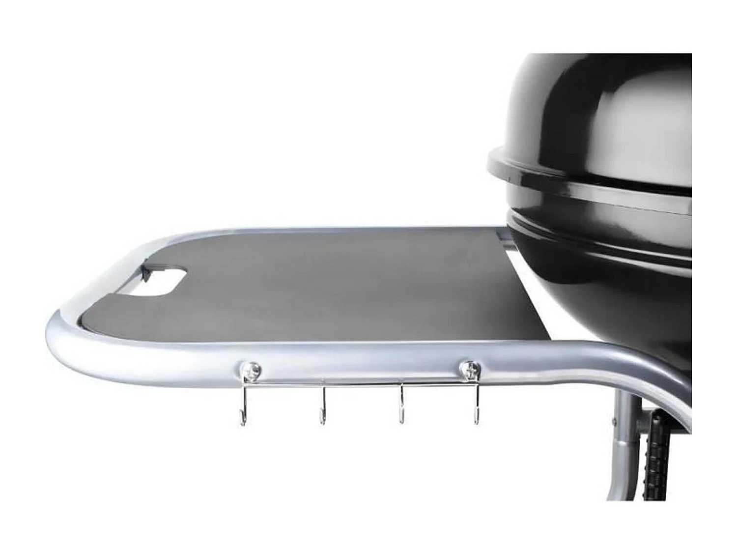Fieldmann FZG 1014 Houtskool BBQ Grill met Thermometer en Wielen