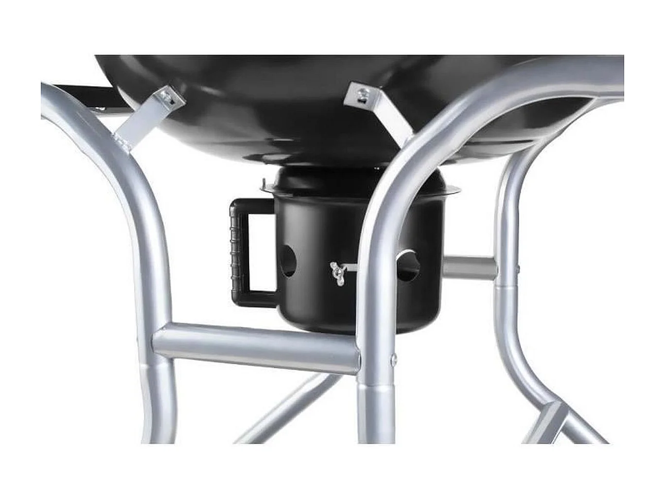 Fieldmann FZG 1014 Houtskool BBQ Grill met Thermometer en Wielen