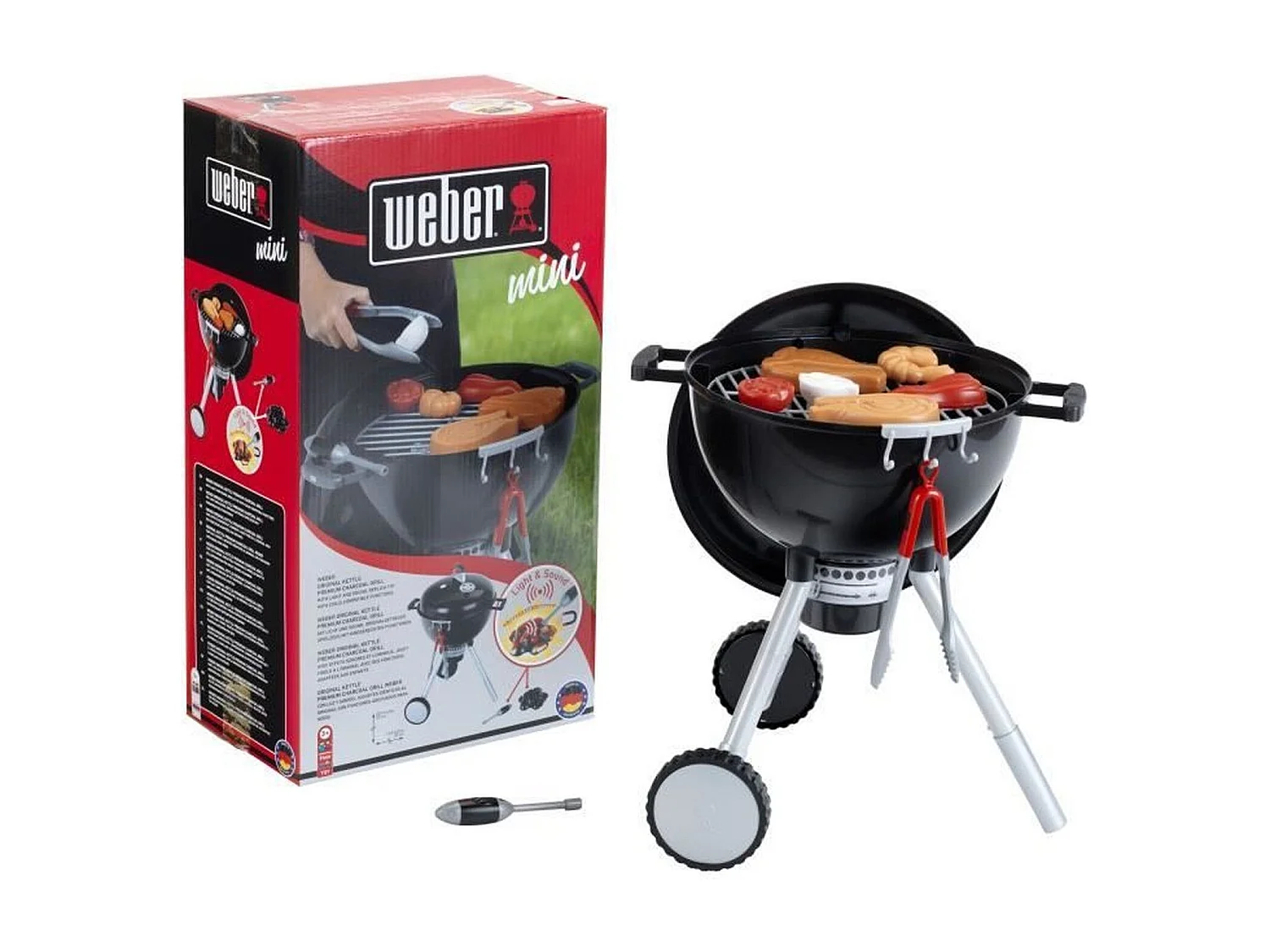 Barbecue Weber One Touch Premium avec charbon sonore et lumineux