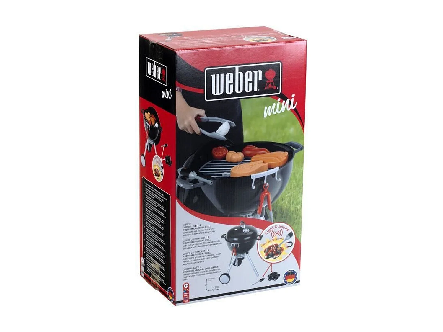 Barbecue Weber One Touch Premium avec charbon sonore et lumineux