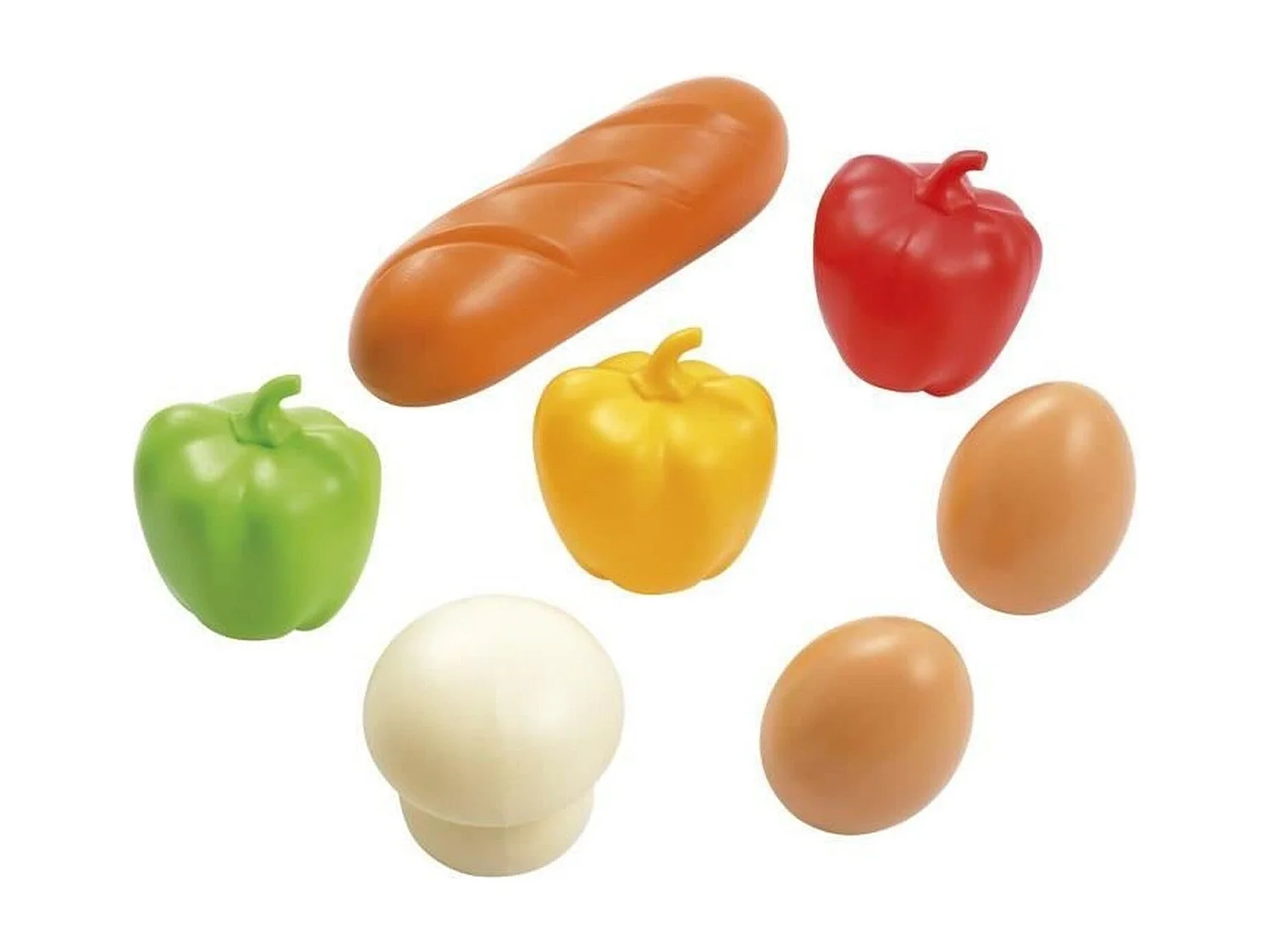 Jeu d'imitation commerçant Chef - Chariot Marché - 7 produits frais