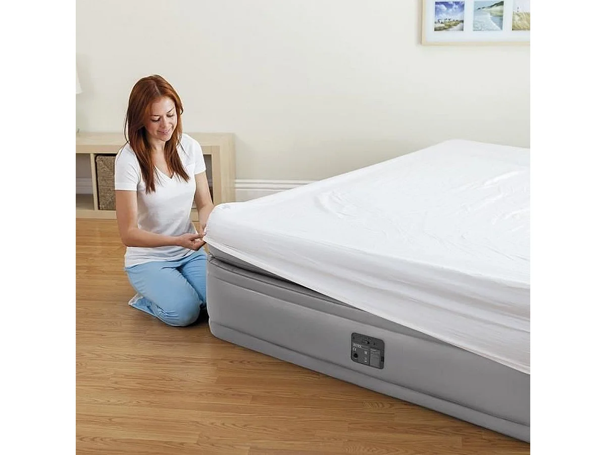 Matelas gonflable Prime Confort Fiber Tech 1 place - Intex