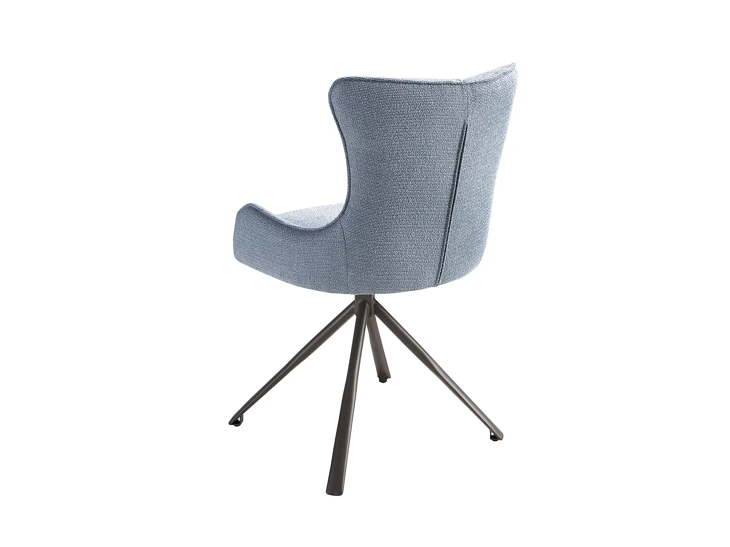 Drehstuhl aus blauem Stoff 4204 ANGEL CERDA