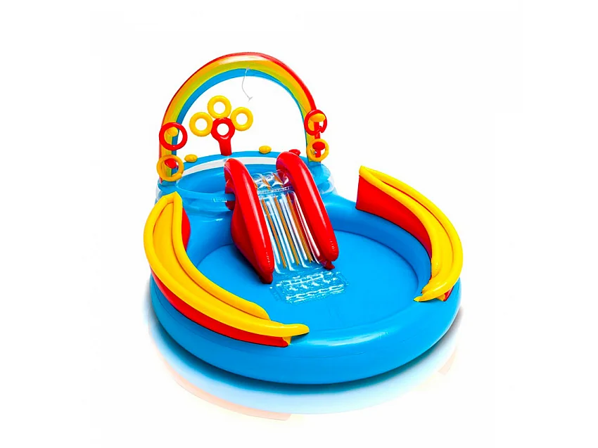 Aire de jeux gonflable Arc-en-Ciel Intex