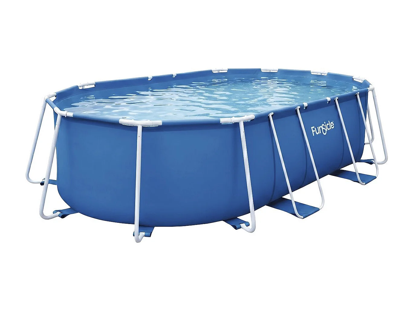 Piscine tubulaire Ovale "Tina" - 4,88 x 3,05 x 1,07 m