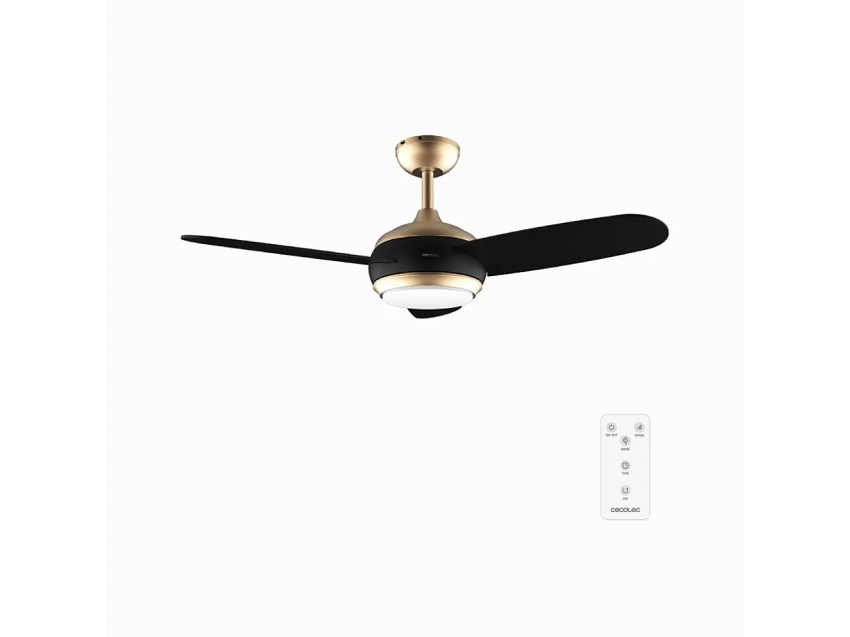 Ventilador de techo Cecotec EnergySilence Aero 4265 65W 3 velocidades negro Ø106 cm