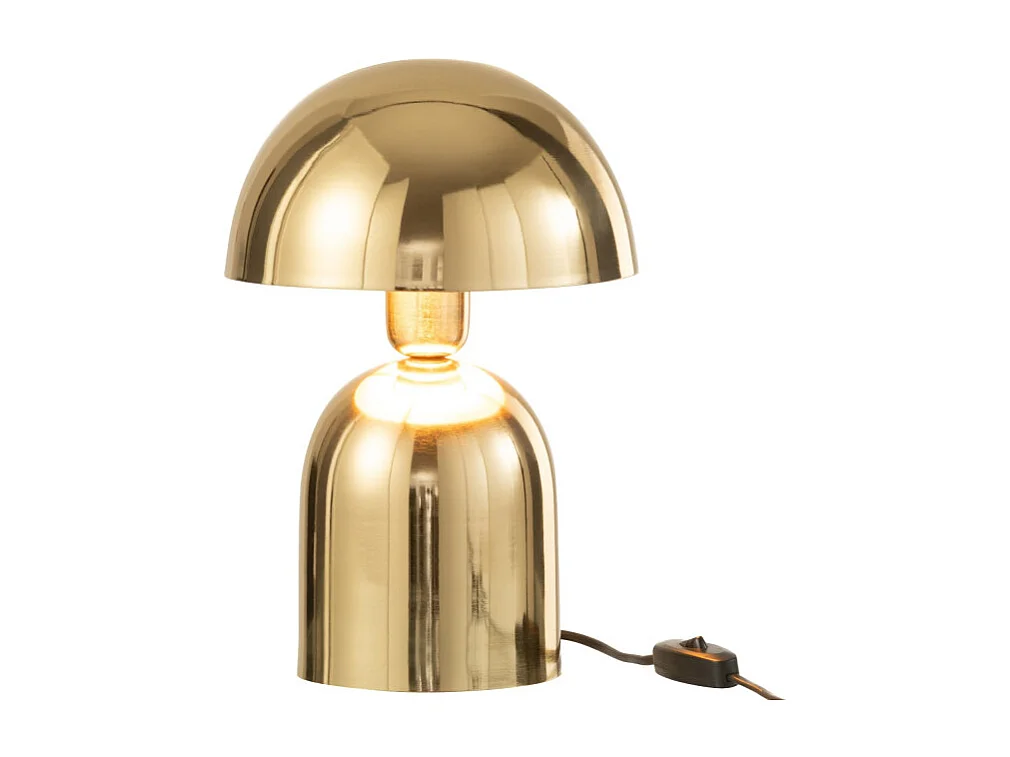 Lampe à Poser en Métal "Pearly" 30cm Or