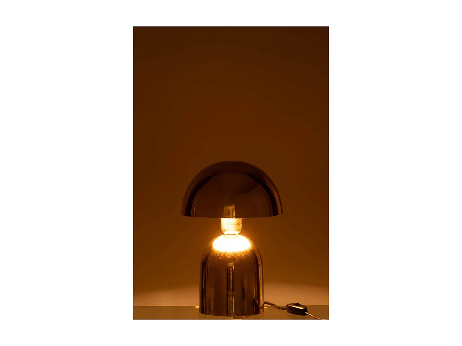 Lampe à Poser en Métal "Pearly" 30cm Or