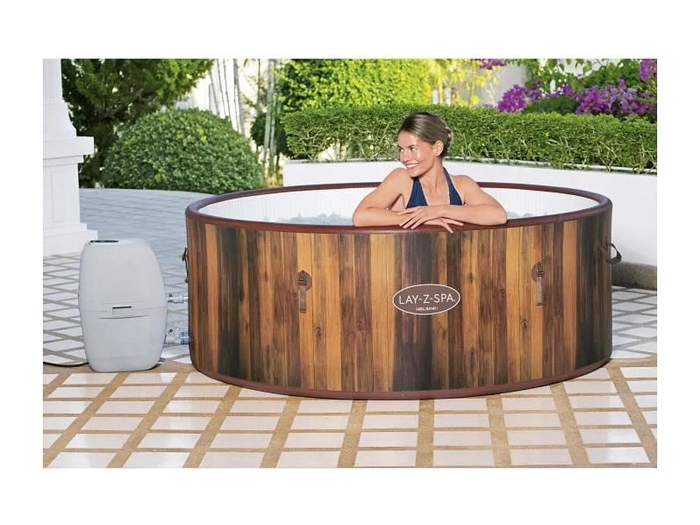 Bestway Lay-Z-Spa Helsinki AirJet Plus spa gonflable 5–7 personnes avec WiFi