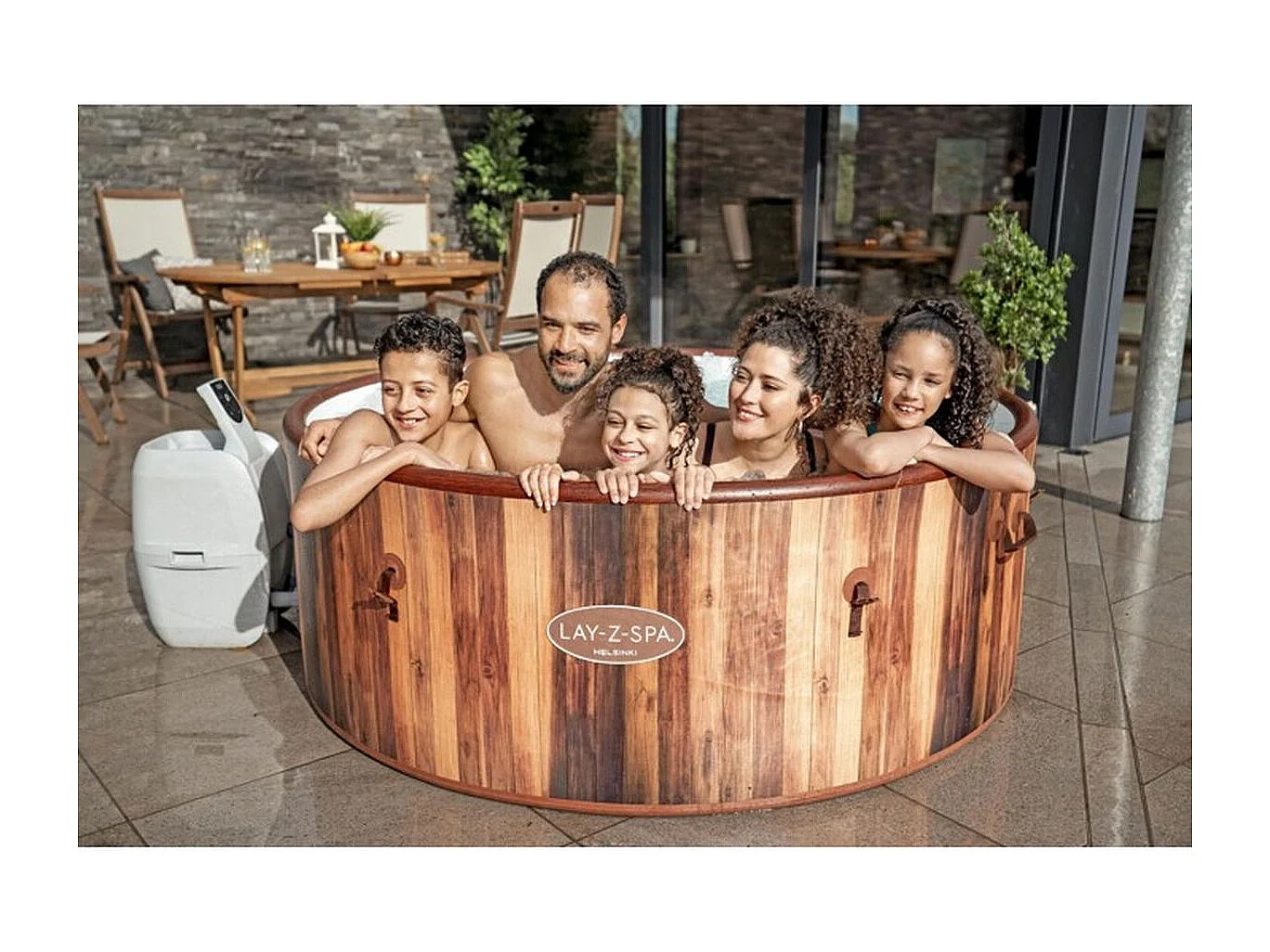 Bestway Lay-Z-Spa Helsinki AirJet Plus spa gonflable 5–7 personnes avec WiFi