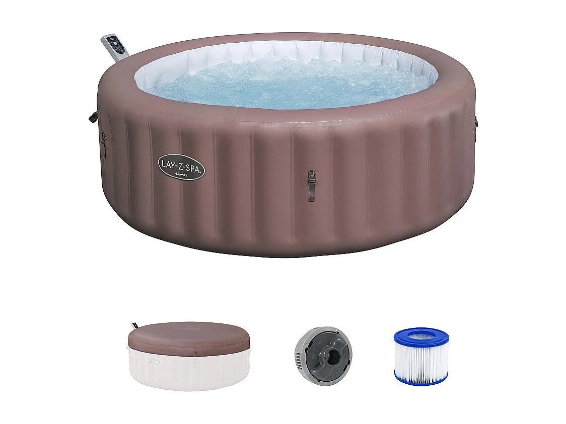 Spa gonflable Bestway Lay-Z-Spa HAWAII EnergySense Airjet 6 places