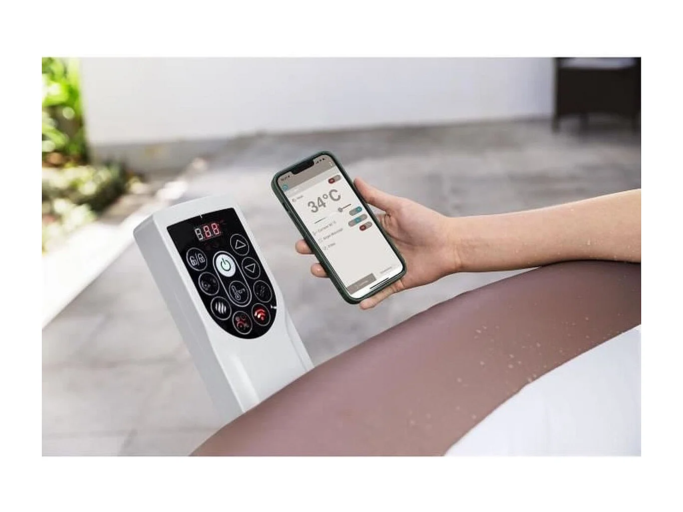 Spa gonflable Bestway Lay-Z-Spa HAWAII EnergySense Airjet 6 places
